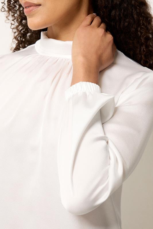 M&Co White Tie Back Blouse | M&Co 4