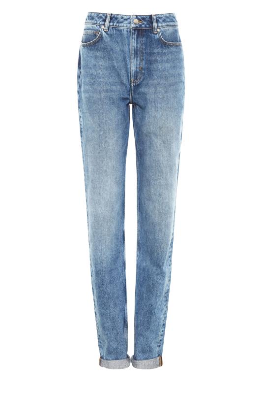 Tall Women's LTS Blue Acid Wash Boyfriend Jeans | Long Tall Sally 5