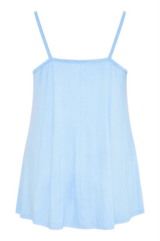 LIMITED COLLECTION Curve Light Blue Ruched Swing Cami Top_Y.jpg
