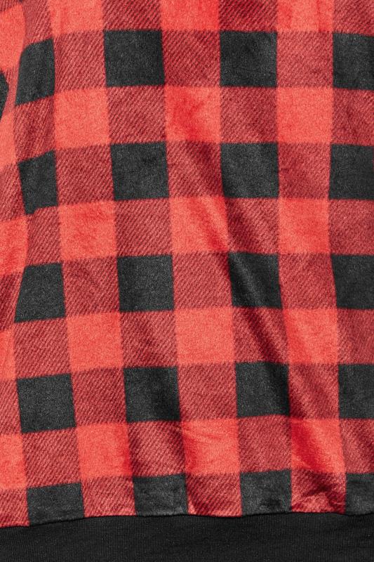 Retreez Papillon Pre-annodato Uomo – Quadri Rosso E Nero – Microfibra, Regolabile