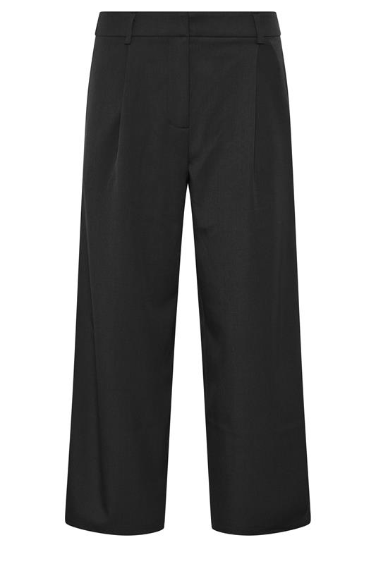 PixieGirl Petite Women's Black Barrel Leg Trousers | PixieGirl  5