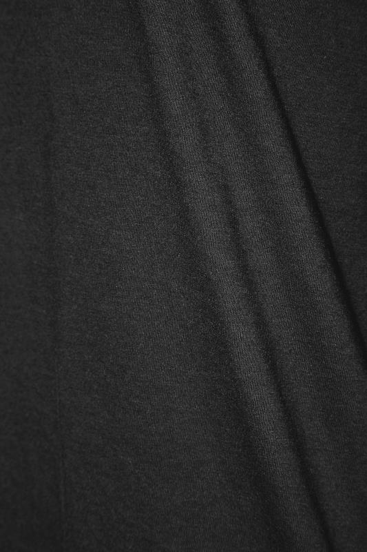 LTS Tall Black Basic Long Sleeve T-Shirt 4
