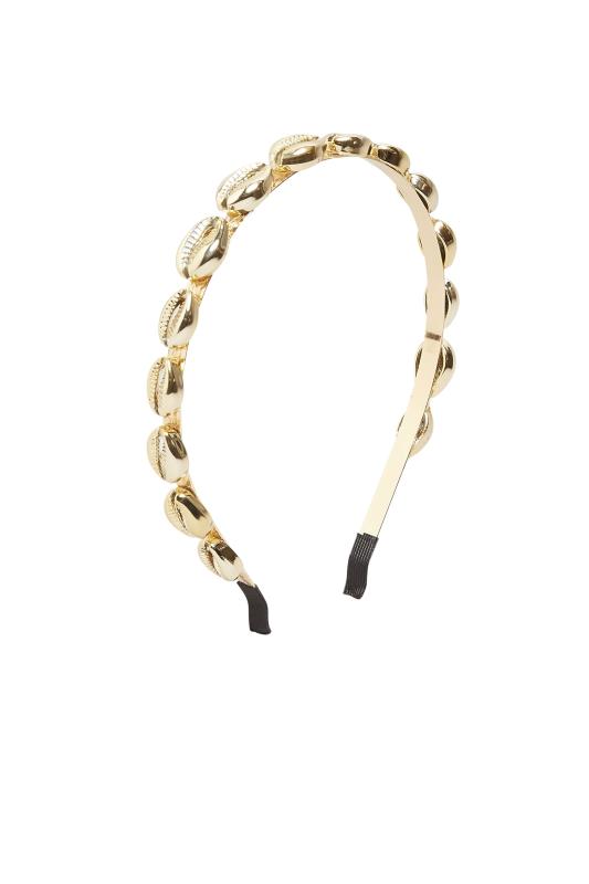 Gold Shell Chain Headband 4