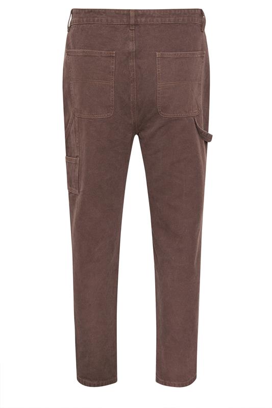 BadRhino Big & Tall Brown Carpenter Jeans | BadRhino 7
