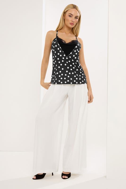 STAR Black Polka Dot Print Cami Top | StarByJM 1