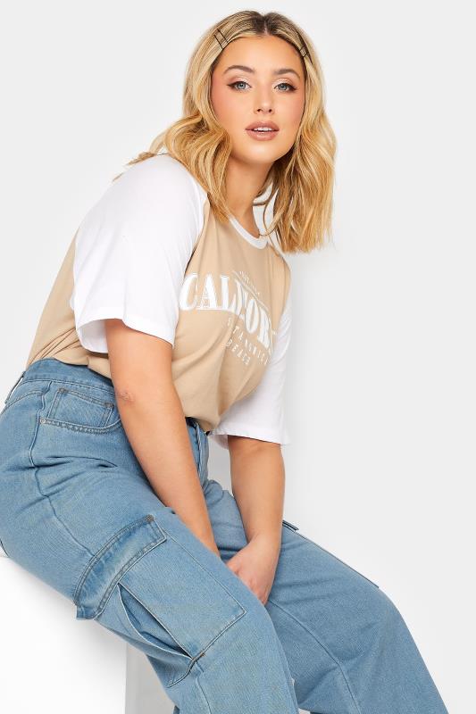 Plus Size Blue Cargo Jeans | Yours Clothing 4