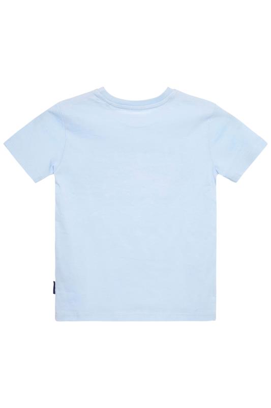 BadRhino Big & Tall Boys Blue Matching California Wave T-Shirt 2