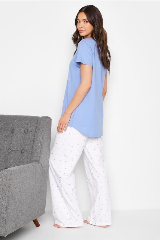 LTS Tall Women's Blue DISNEY Mickey Mouse Pyjama Set | Long Tall Sally  3