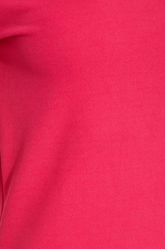 LTS Tall Pink Cut Out Detail T-Shirt 5