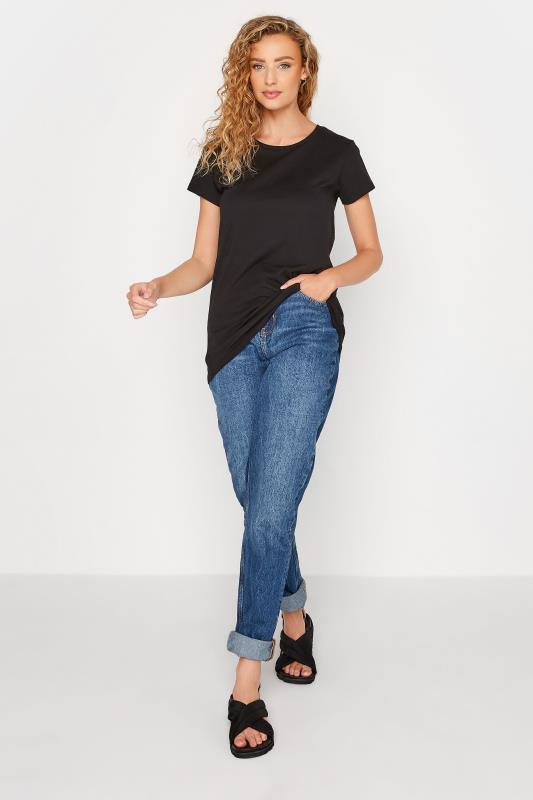 LTS 2 PACK Tall Women's Black Stripe Short Sleeve T-Shirts | Long Tall Sally  5