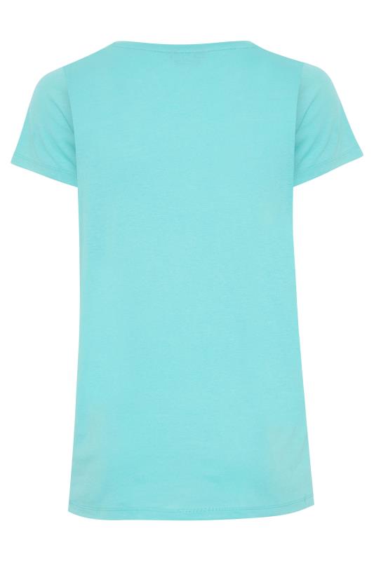Turquoise Blue T-Shirt 5