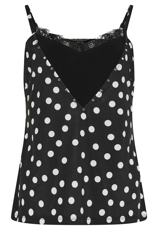 STAR Black Polka Dot Print Cami Top | StarByJM 5