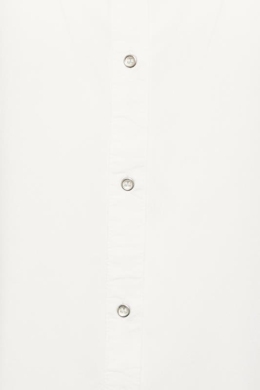Petite White Short Sleeve Shirt | PixieGirl 5