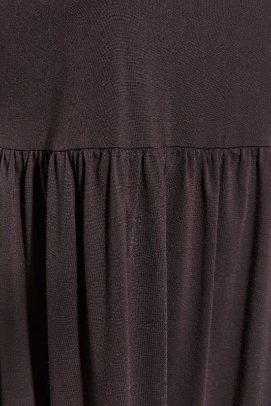 Curve Brown Short Sleeve Tunic Dress 5