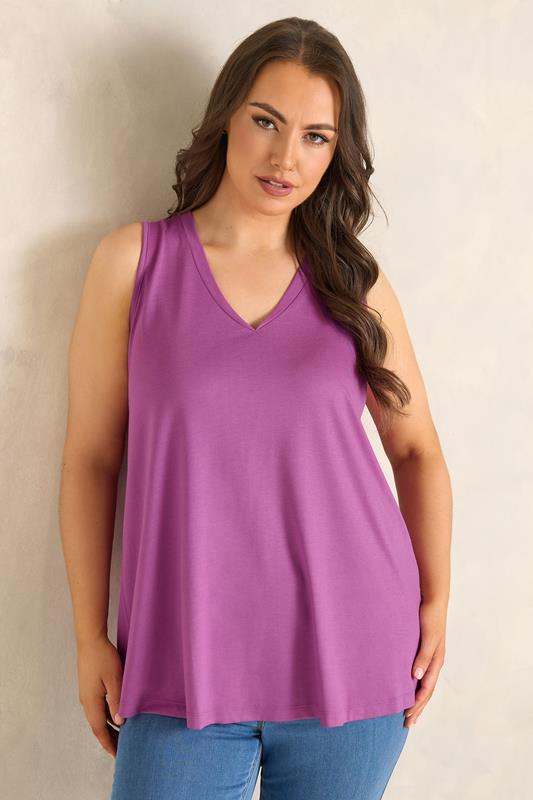  EVANS Roze modal top