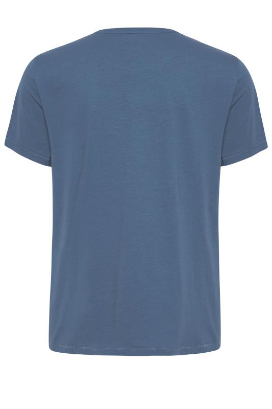 BLEND Blue Graphic Print T-Shirt_BK.jpg