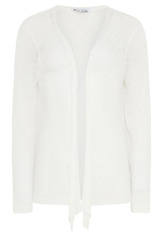 M&Co White Textured Lightweight Cardigan | M&Co 5