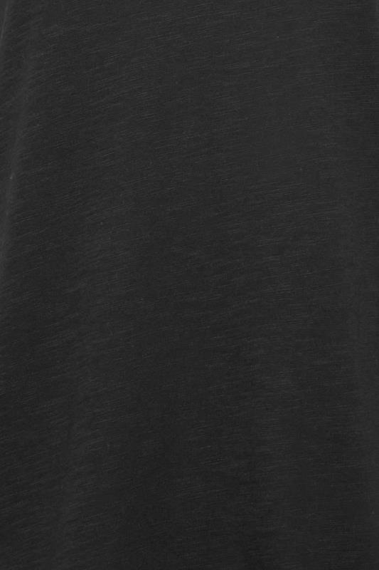 LTS Tall Women's Black Short Sleeve Cotton T-Shirt | Long Tall Sally 4