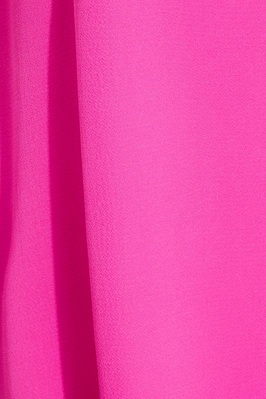 LIMITED COLLECTION Curve Hot Pink Shirred Strap Vest Top_Z.jpg