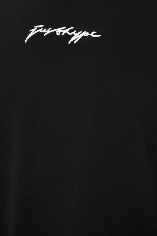HYPE Big & Tall Black Scribble T-Shirt 2