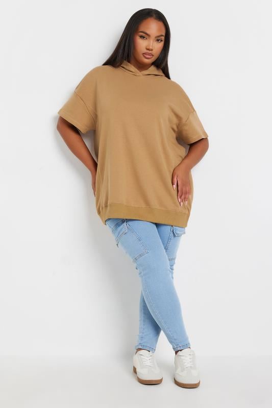 Oversized short sleeve sweatshirt online