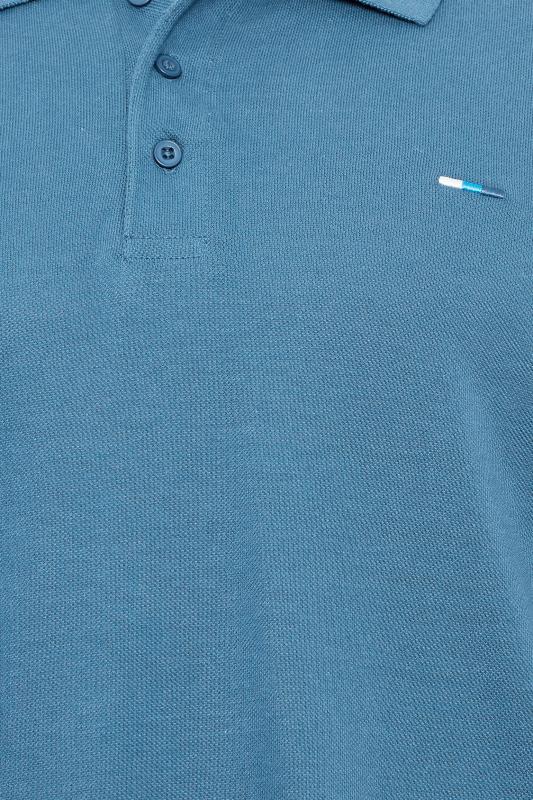 BadRhino Blue Essential Polo Shirt | BadRhino 6