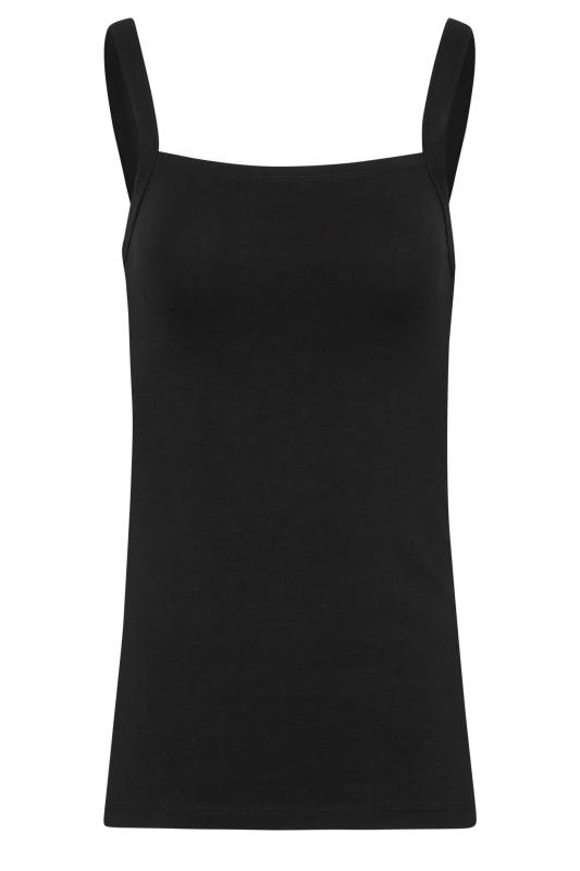 LTS Tall Women's Black Square Neck Vest Top | Long Tall Sally 6