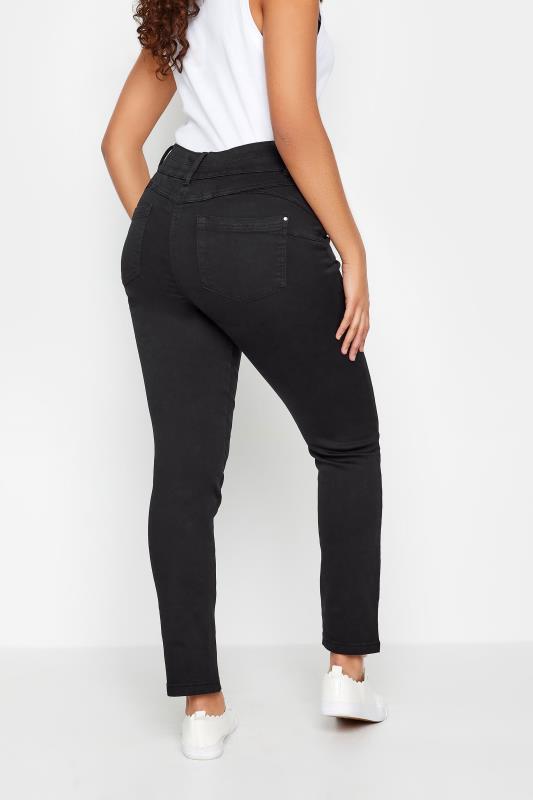 M&Co Black Lift & Shape Slim Leg Jeans | M&Co 4