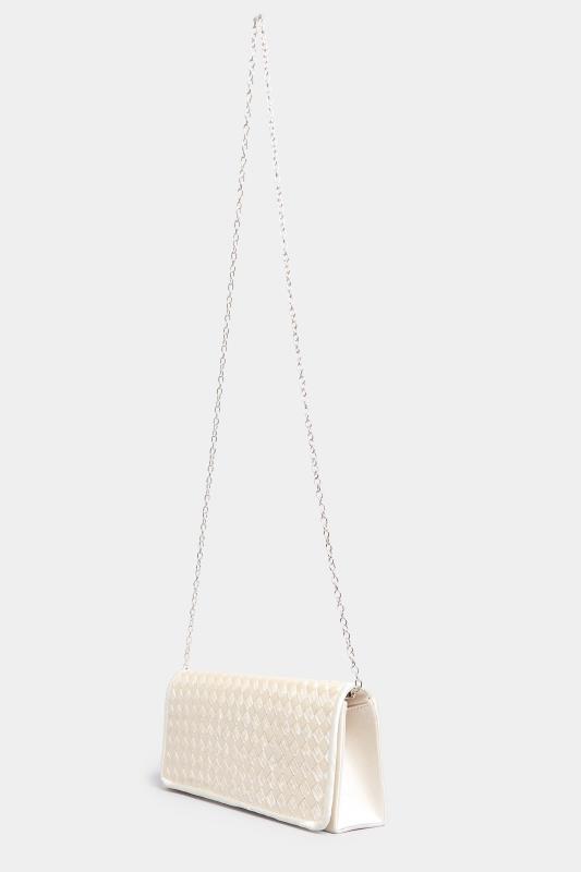 Gold Woven Clutch Bag | Yours Clothing 3