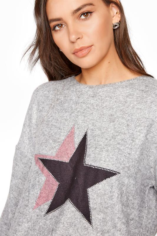 LTS Grey Star Diamante Detail Sweatshirt_D.jpg