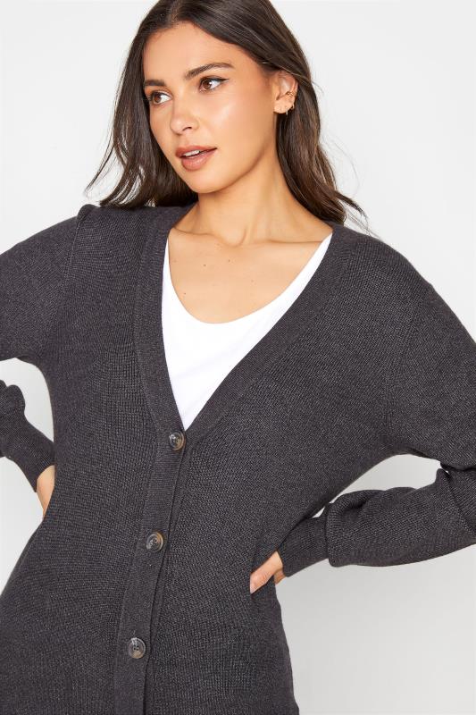 LTS Charcoal Grey Knitted Cardigan_D.jpg