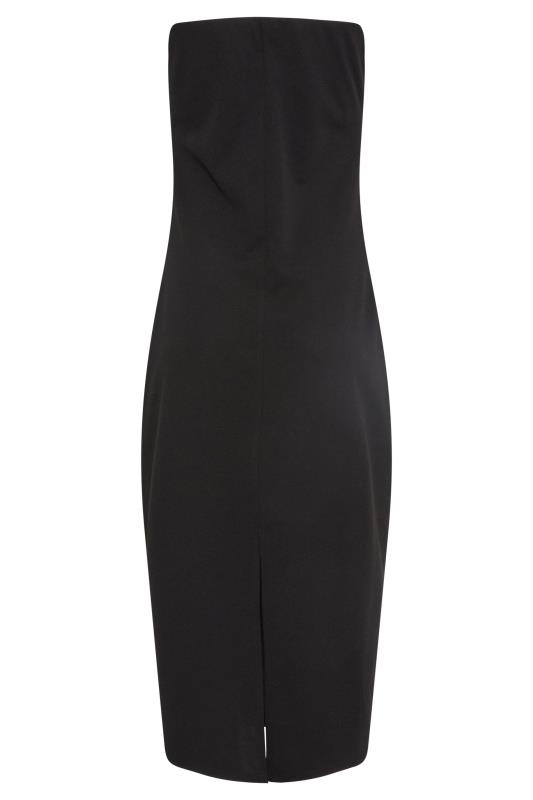 LTS Tall Women's Black Bandeau Midi Dress | Long Tall Sally 7