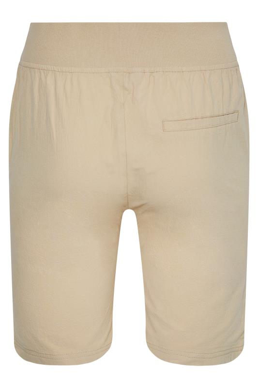 Curve Stone Brown Cool Cotton Shorts 5