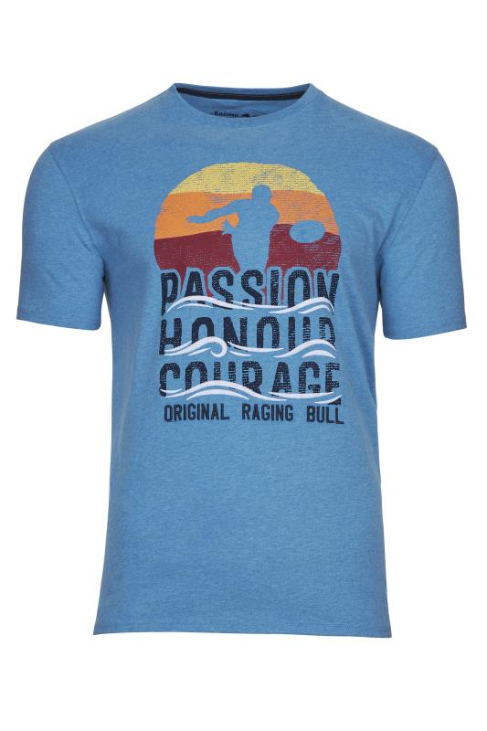 RAGING BULL Big & Tall Blue Sunset T-Shirt 2