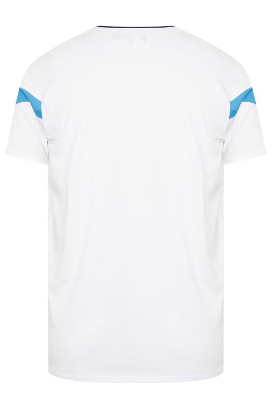 BadRhino Big & Tall White Pocket Cut & Sew T-Shirt | BadRhino 5