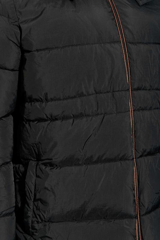 BadRhino Big & Tall Black Zip Puffer Jacket 4