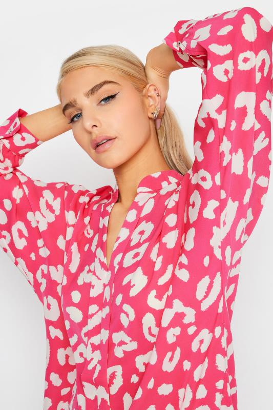 M&Co Pink Leopard Print Blouse | M&Co 4