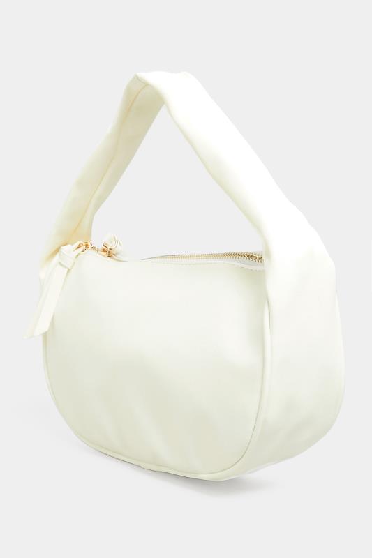  Yours White Slouch Handle Bag