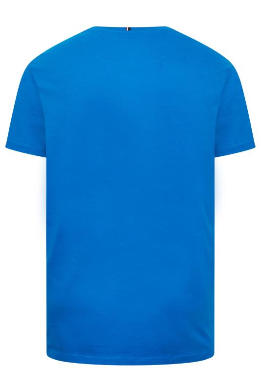 U.S. POLO ASSN. Big & Tall Blue Short Sleeve Core T-Shirt | BadRhino 3