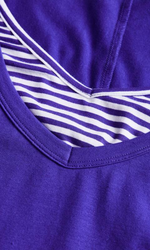 Evans Purple 2 in 1 T-Shirt 7