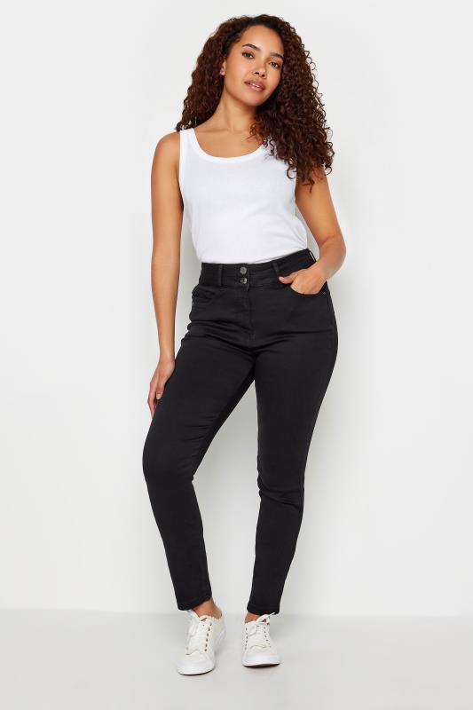 M&Co Black Lift & Shape Slim Leg Jeans | M&Co 3