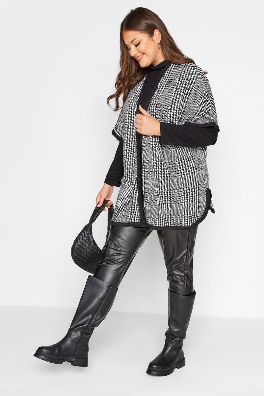 Plus Size Curve Check Cardigan | Yours Clothing  2