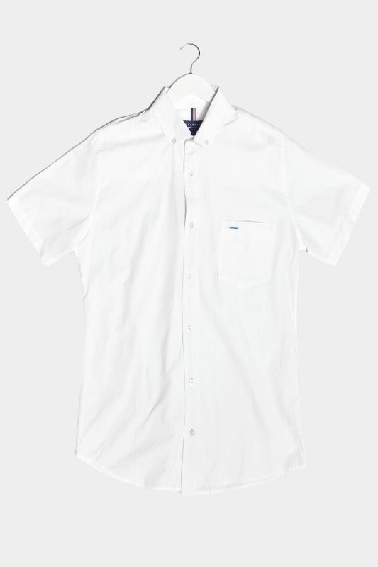 BadRhino White Cotton Poplin Short Sleeve Shirt_F.jpg