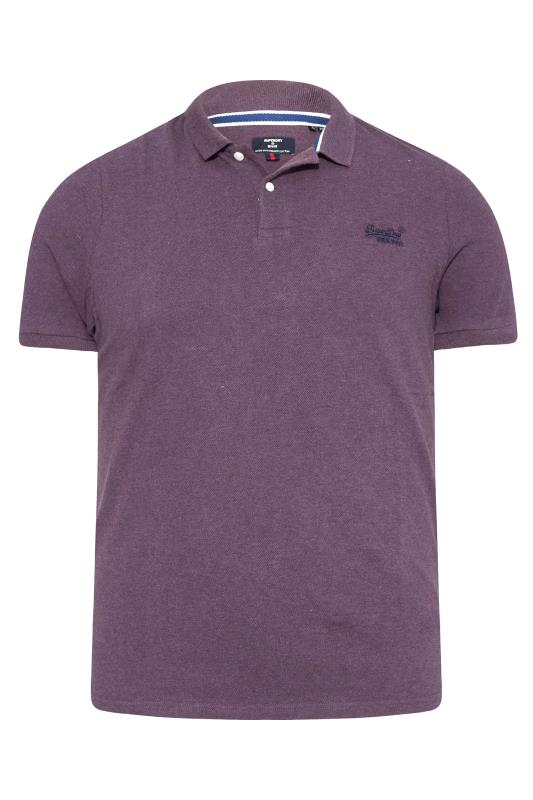 SUPERDRY Purple Pique Polo Shirt_F.jpg