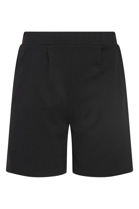 Petite Black Scuba Shorts 6