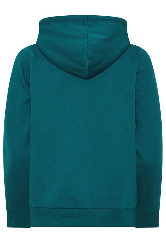 M&Co Teal Green Essential Zip Hoodie | M&Co 2