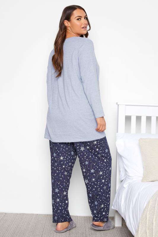 Blue 'Let's Sleep Under The Stars' Pyjama Set_C.jpg