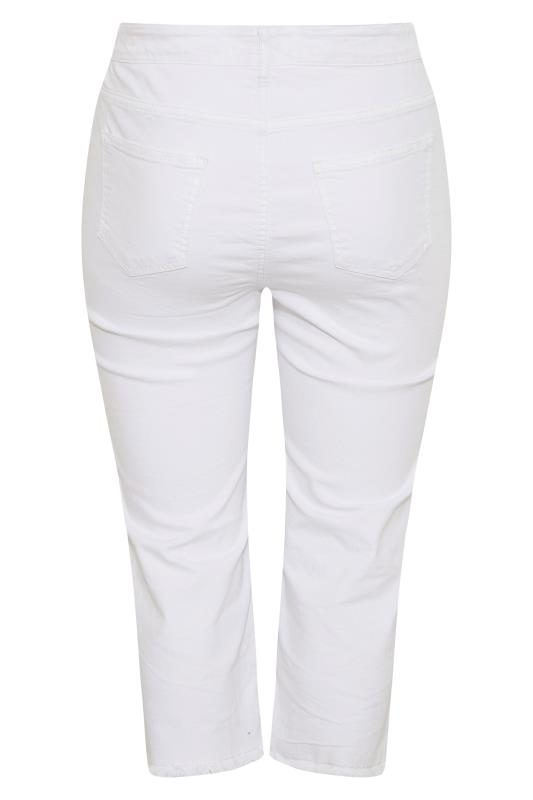Womens Clothing Jeans Capri and cropped jeans Totême Denim Cropped Jeans in White 