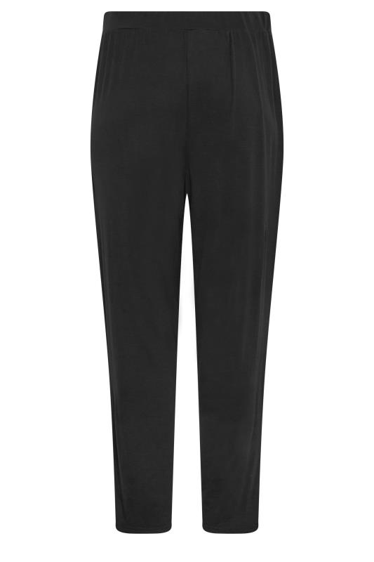 M&Co Black Soft Jersey Hareem Trousers | M&Co 6