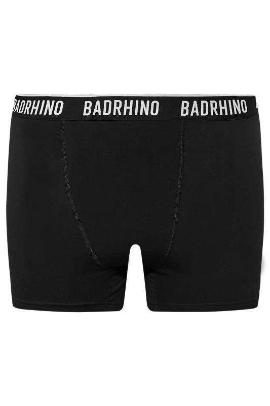 BadRhino Big & Tall 5 PACK Black Boxers 5